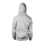 HEATHER GREY HOODIE Back